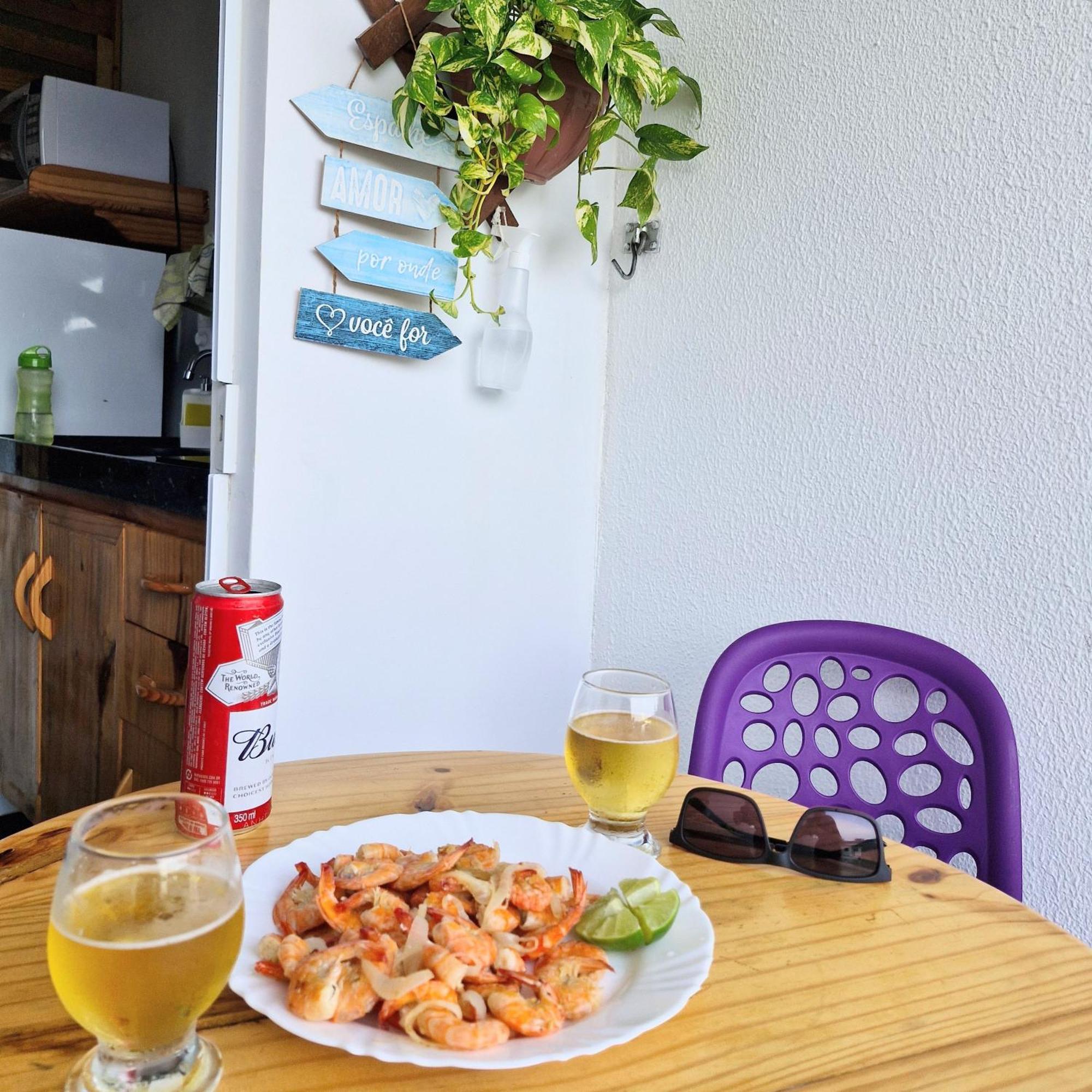 Msflats Paripueira Praia Wifi Ar Cozinha E Varanda Nascente C Rede Exterior foto
